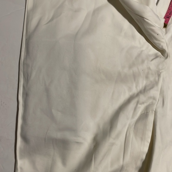 Pretty little thing off white super wide leg pants size 12 - Picture 7 of 8